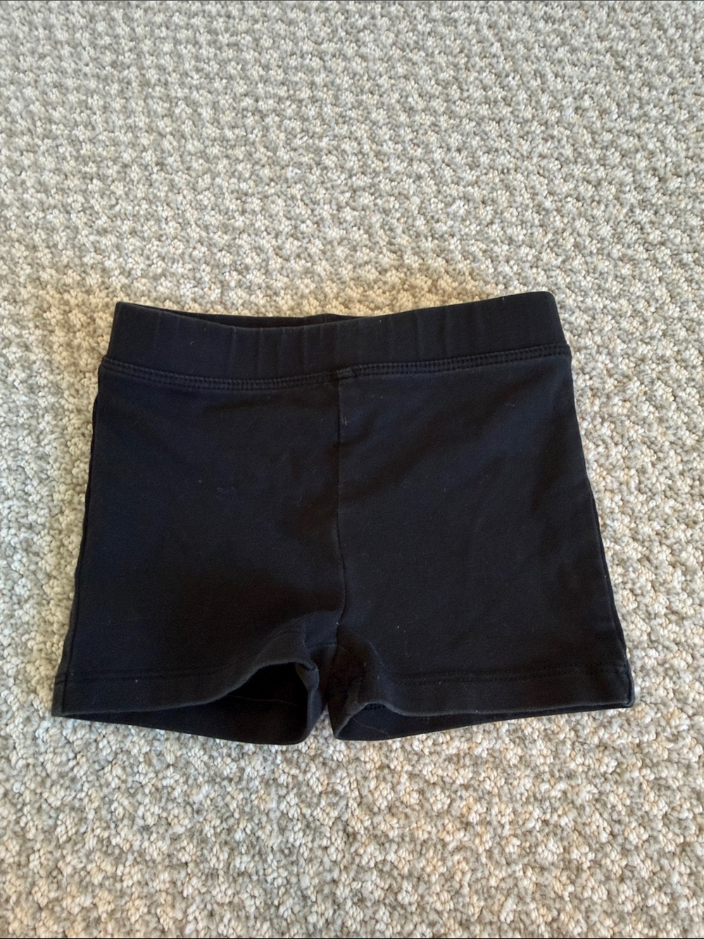 Crewcuts Black Stretch Knit Girls' Shorts